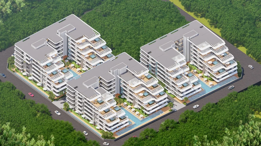 Fark Project Rd87a LUXURY FLATS FOR SALE FROM THE LOVE COLLECTION PROJECT